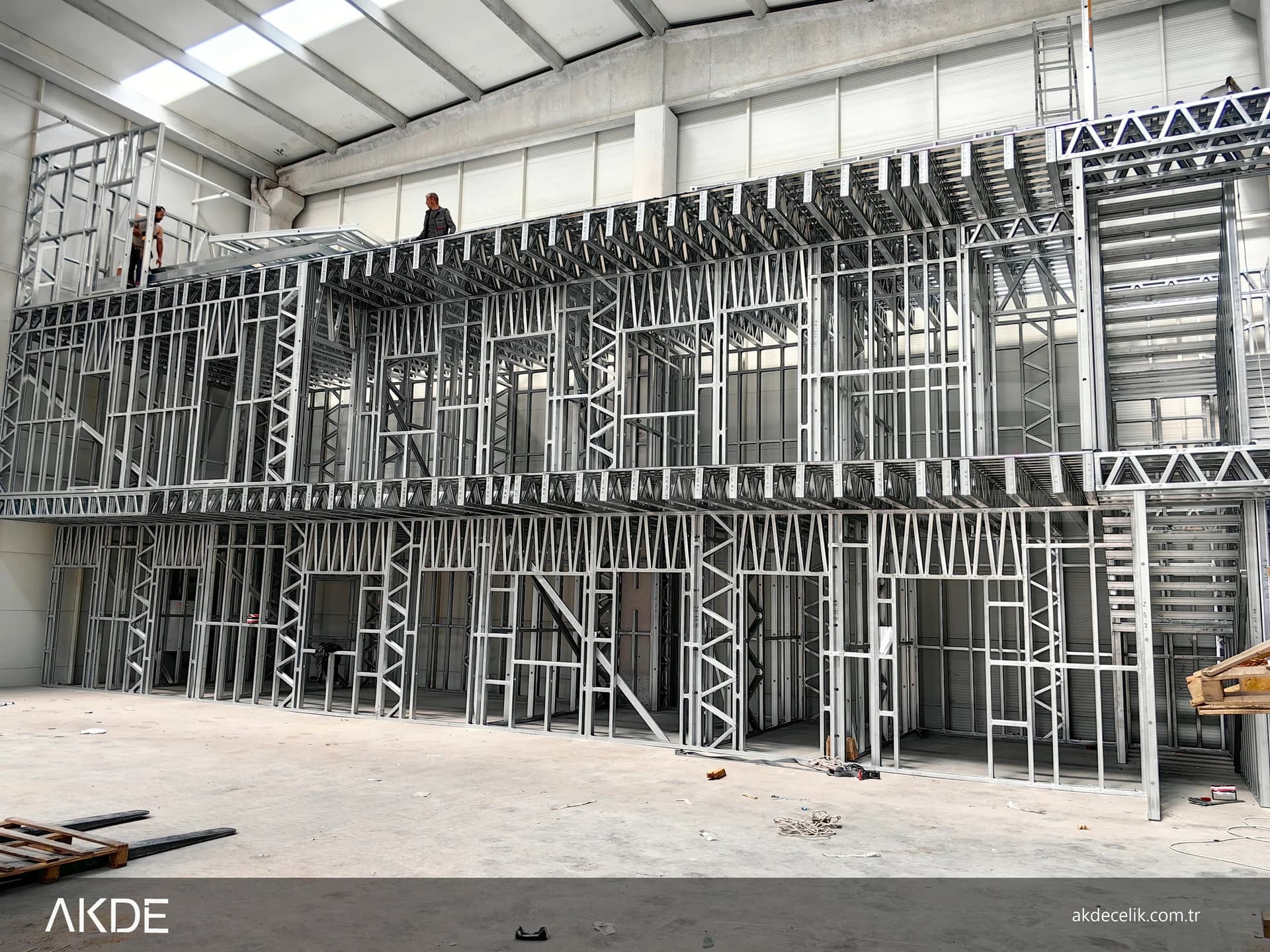 Fabrika İçi Ofis proje fotoğrafı