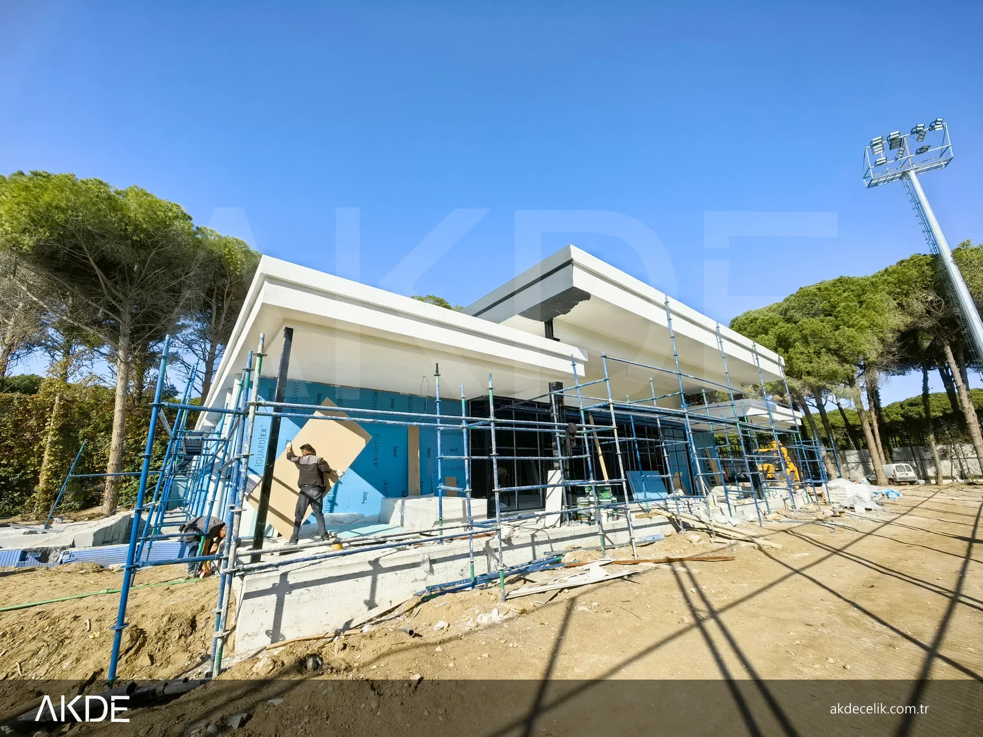 Regnum Otel Futbol Sahası Tesis Binası proje fotoğrafı